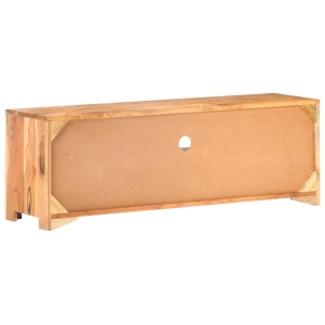 Comodă TV, 119 x 30 x 41 cm, lemn masiv de acacia - Img 8