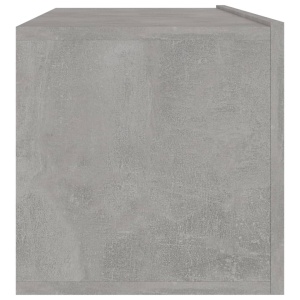 Comodă TV, gri beton, 100 x 30 x 30 cm, PAL - Img 6