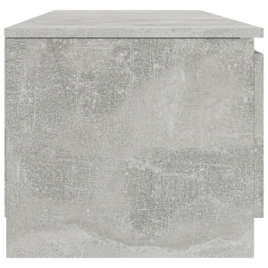 Comodă TV, gri beton, 140 x 40 x 35,5 cm, PAL - Img 7