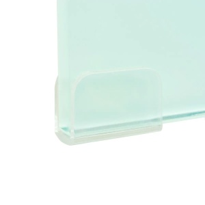 Comodă TV/Suport monitor, sticlă transparentă, 100 x 30 x 13 cm - Img 3