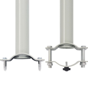 Copertină laterală retractabilă de terasă, gri, 80 x 300 cm - Img 8