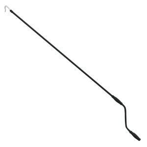 Copertină manuală tip casetă, albastru și alb, 400 x 300 cm - Img 7