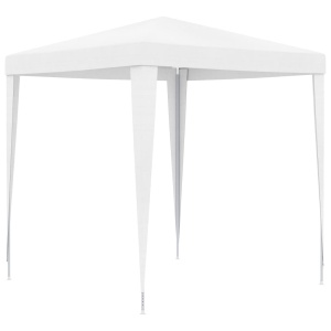 Cort de petrecere, alb, 2 x 2 m