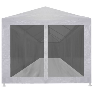 Cort de petrecere cu 10 pereți din plasă, 12 x 3 m - Img 2