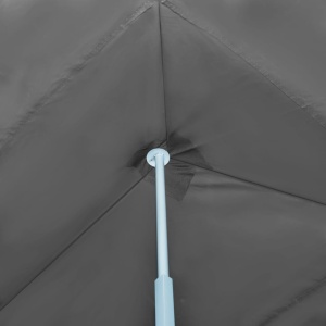 Cort petrecere pliabil cu 5 pereți laterali, antracit, 3 x 9 m - Img 4