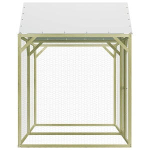 Coteț de găini, 3 x 1,5 x 2 m, lemn de pin tratat - Img 3
