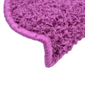 Covorașe de scări, 15 buc., violet, 65 x 25 cm - Img 7