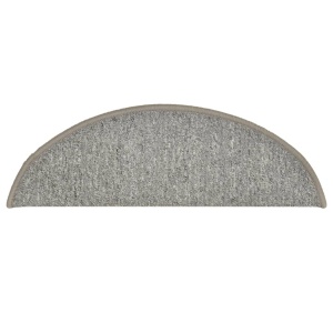 Covorașe pentru trepte scară, 15 buc., gri deschis, 56x17x3 cm - Img 5