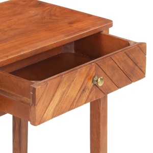 Dulap consolă, 110 x 40 x 76 cm, lemn masiv de acacia - Img 6