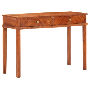 Dulap consolă, 110 x 40 x 76 cm, lemn masiv de acacia - Img 10