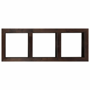 Dulap consolă, 40 x 30 x 110 cm, lemn masiv de acacia - Img 8