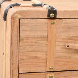 Dulap cu sertare, lemn masiv de brad, 91 x 35 x 73 cm - Img 2