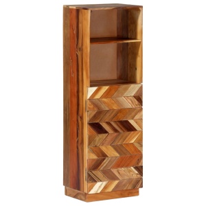 Dulap inalt, 40 x 32 x 122 cm, lemn masiv reciclat - Img 7