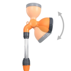 Duș de grădină cu trepied, 221 cm, aluminiu - Img 5