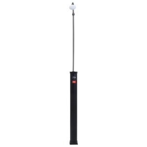 Duș solar de grădină, negru, 215 cm, 8 L - Img 4