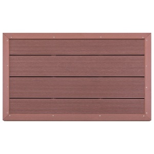 Element de podea pentru duș solar, 101 x 63 x 5,5 cm, WPC - Img 3