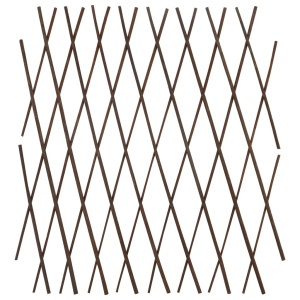 Gard cu zăbrele, 5 buc.,180 x 60 cm, salcie - Img 3