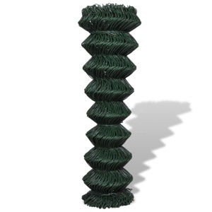 Gard de legătură din plasă, verde, 1,5 x 25 m, oțel galvanizat - Img 3