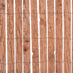Gard din scoarță de copac, 1000 x 30 cm - Img 5