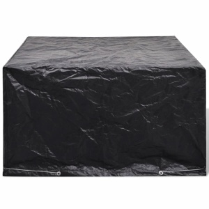 Huse mobilier grădină din poliratan 6 persoane, 8 ocheți, 172 x 113cm - Img 2