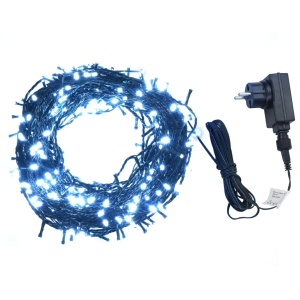 Instalație 1000 LED-uri, interior/exterior, IP44 100 m alb rece