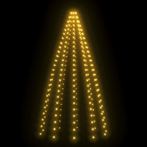 Instalație pom de Crăciun tip plasă cu 250 LED-uri IP44 250 cm - Img 4