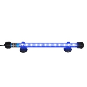 Lampă cu LED pentru acvariu, albastru, 28 cm - Img 3