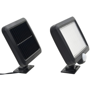 Lampă solară cu senzor de mișcare, lumini LED, alb - Img 2
