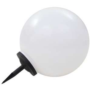 Lămpi solare de exterior, 2 buc., 50 cm, RGB, sferic, LED - Img 4