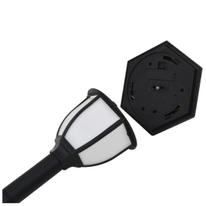 Lămpi solare de exterior cu LED, 3 buc, negru - Img 8