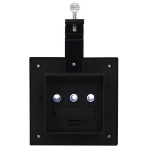 Lămpi solare de exterior cu LED, 6 buc, negru, 12 cm, pătrat - Img 10