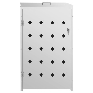 Magazie pentru o pubelă, oțel inoxidabil, 240 L - Img 4