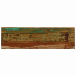 Masă consolă, 120 x 35 x 76 cm, lemn masiv reciclat și oțel - Img 4