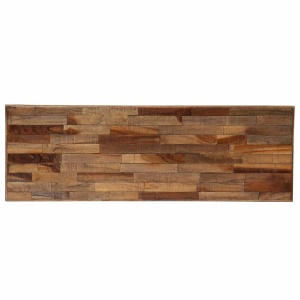 Masă consolă, lemn masiv de tec reciclat, 90 x 30 x 76 cm - Img 6