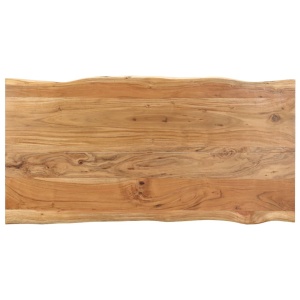 Masă de bucătărie, 160 x 80 x 76 cm, lemn masiv de acacia - Img 4