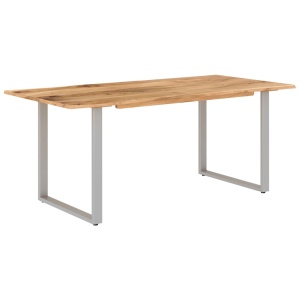 Masă de bucătărie, 180 x 90 x 76 cm, lemn masiv de acacia - Img 7