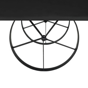 Masă de cafea, 110 x 55 x 43 cm, MDF și lemn de brad - Img 5
