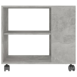 Masă laterală, gri beton, 70 x 35 x 55 cm, PAL - Img 4