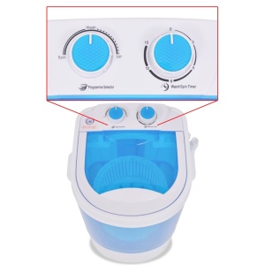Mașină de spălat mini, cuvă simplă, 2,6 kg - Img 4