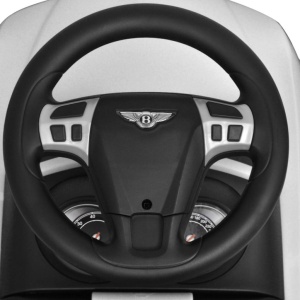 Mașină pentru copii fără pedale Bentley Alb - Img 6
