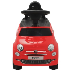Mașinuță fără pedale Fiat 500 Roșu - Img 2