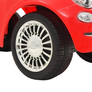 Mașinuță fără pedale Fiat 500 Roșu - Img 7