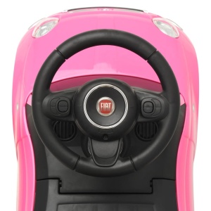 Mașinuță fără pedale Fiat 500 Roz - Img 6