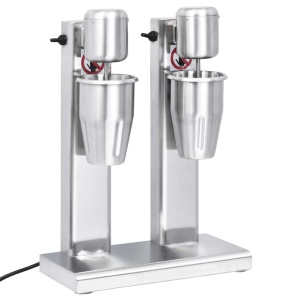 Mixer de milkshake cu 2 vase, oțel inoxidabil, 2 L - Img 6