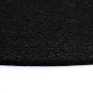 Naproane, 4 buc., negru, 38 cm, bumbac, rotund - Img 4