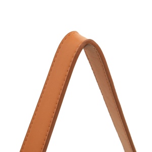 Oglindă de perete cu o curea, 50 cm, auriu - Img 4