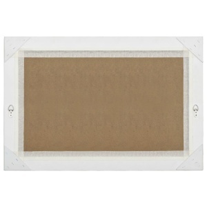 Oglindă de perete in stil baroc, alb, 60 x 40 cm - Img 6