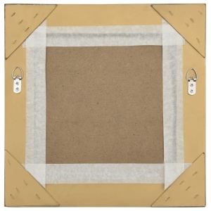 Oglindă de perete in stil baroc, auriu, 40 x 40 cm - Img 4