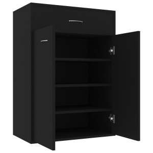 Pantofar, negru, 60 x 35 x 84 cm, PAL - Img 5