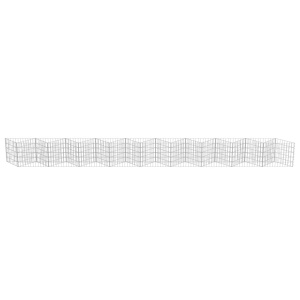 Perete gabion, 630 x 30 x 50 cm, oțel galvanizat - Img 7